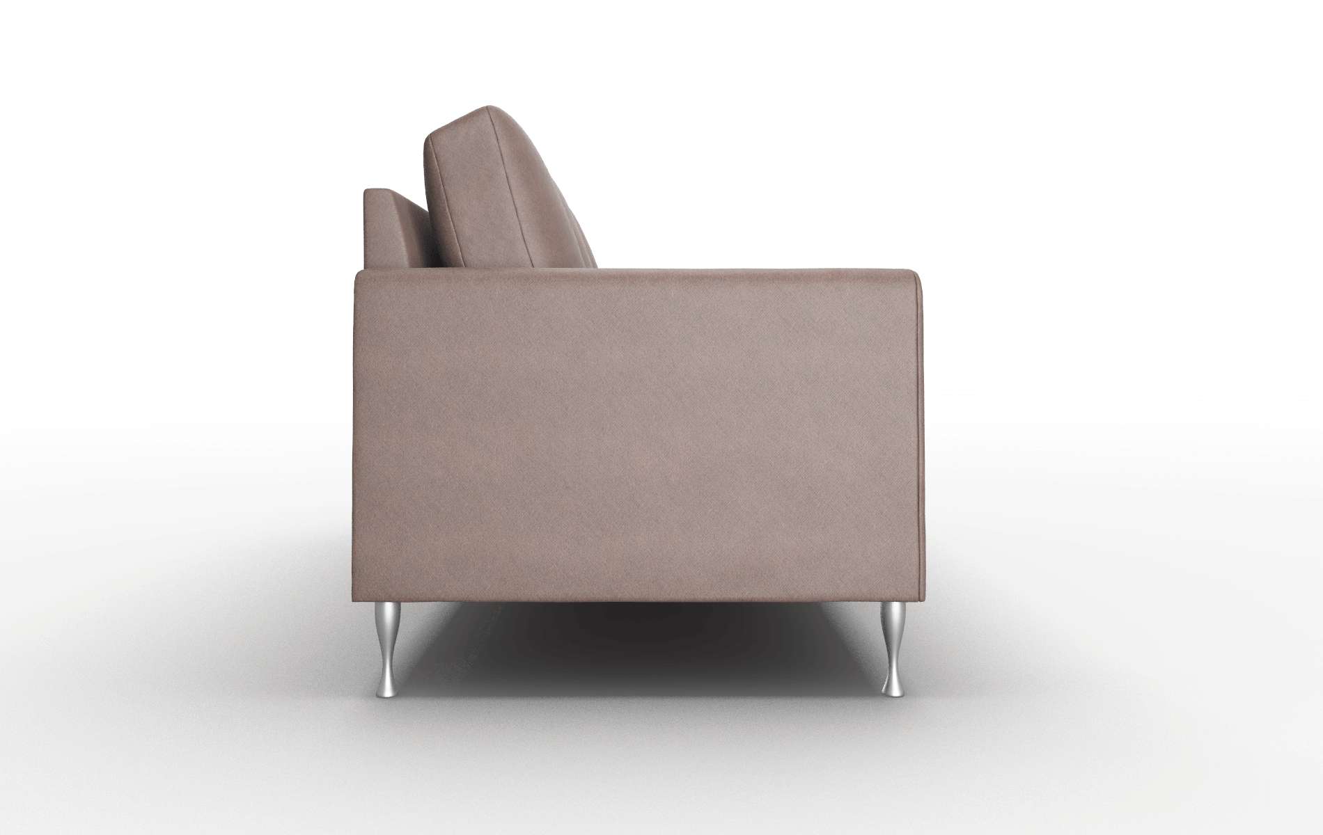 Eureka Bella Espresso Sofa metal legs 3