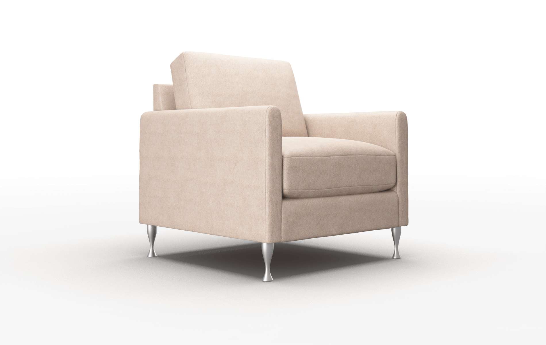 Eureka Bella Pewter Chair metal legs 2