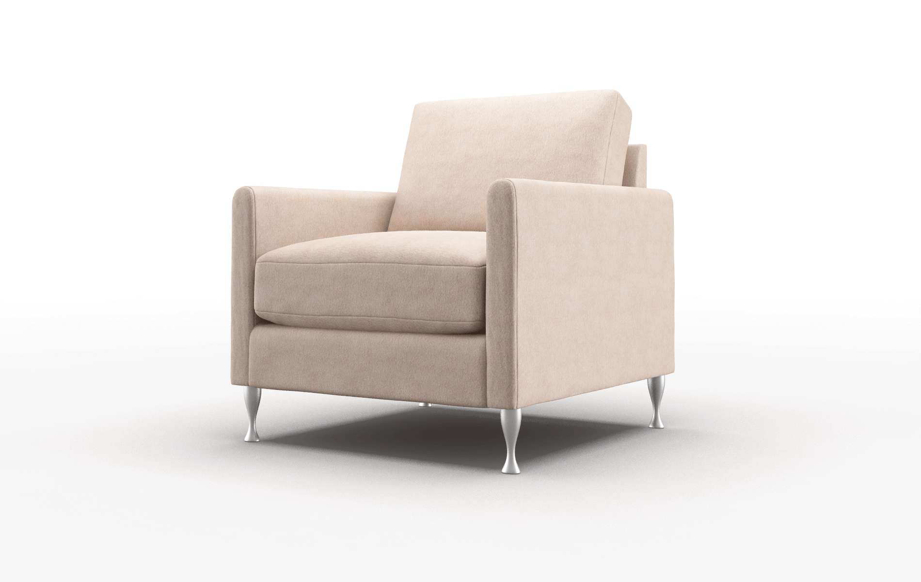 Eureka Bella Pewter Chair metal legs 4