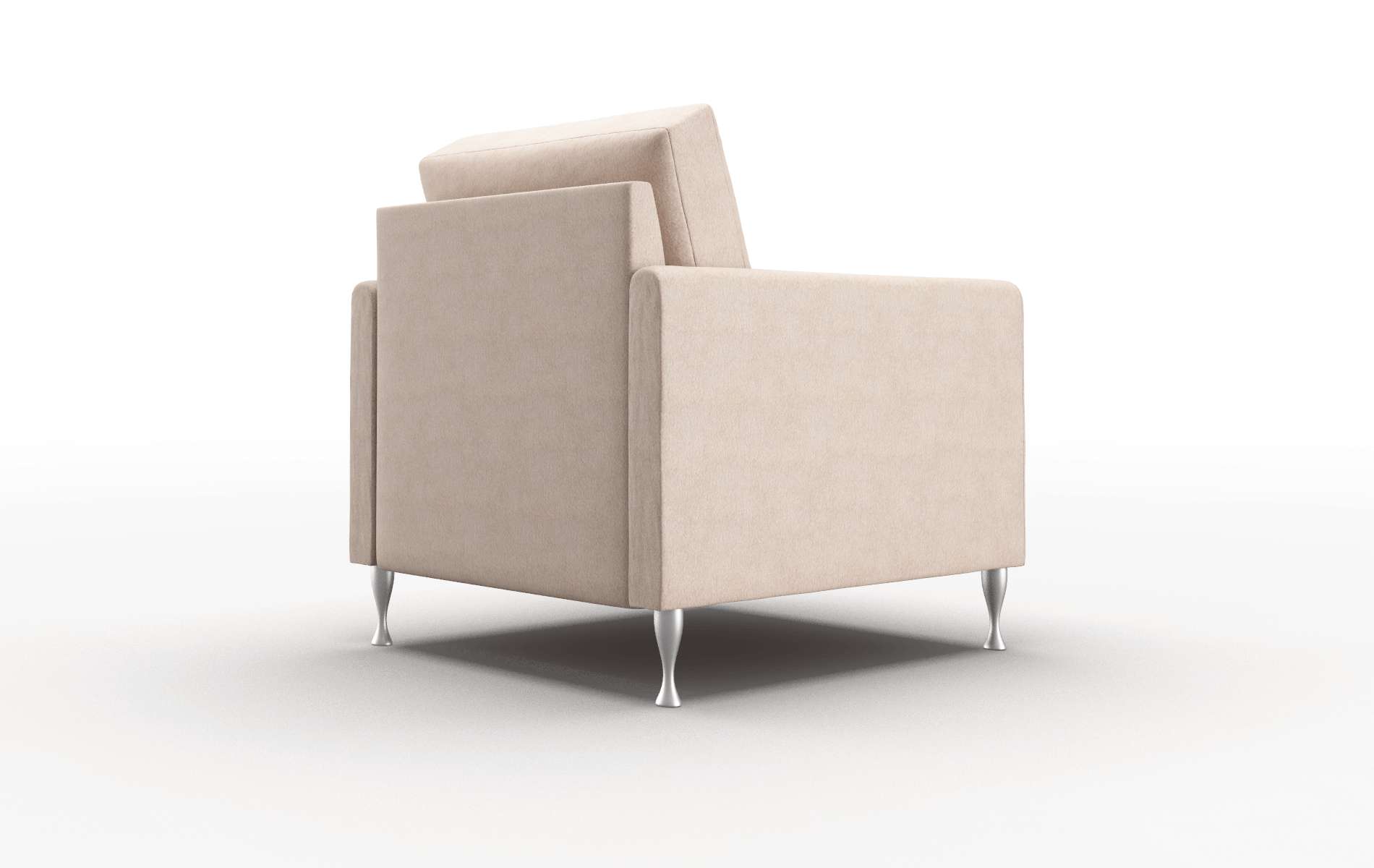 Eureka Bella Pewter Chair metal legs 5