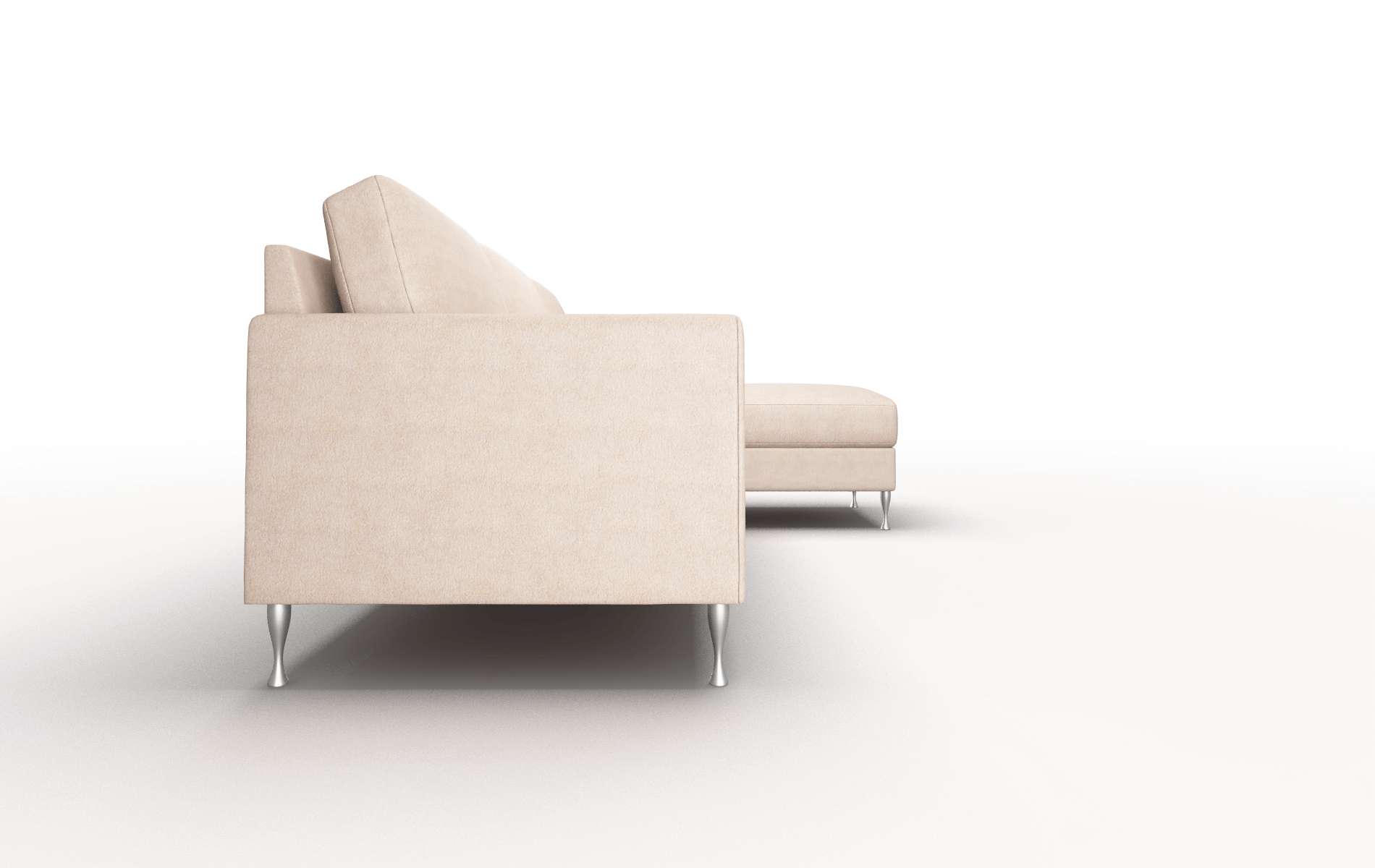 Eureka Bella Pewter Panel metal legs 3