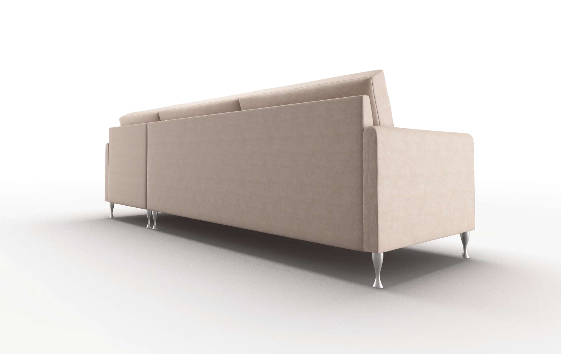 Eureka Bella Pewter Panel metal legs 5