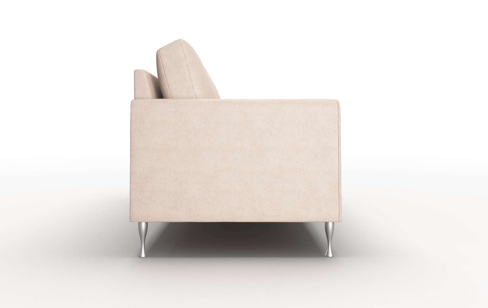 Eureka Bella Pewter Sofa metal legs 3