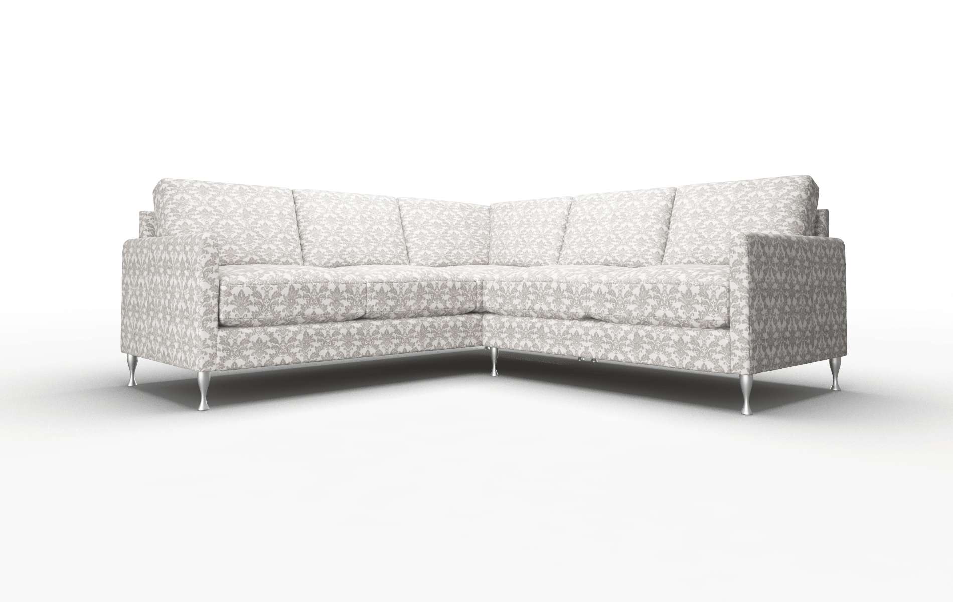 Eureka Bergamo dove Sectional Metal Legs  1