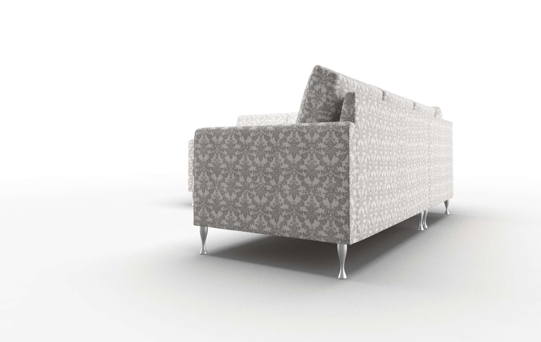 Eureka Bergamo Dove Sectional metal legs 4