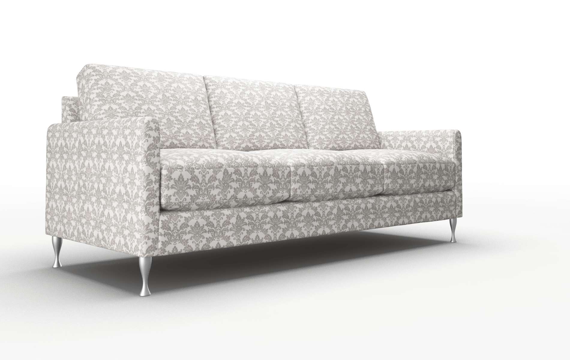 Eureka Bergamo Dove Sofa metal legs 2