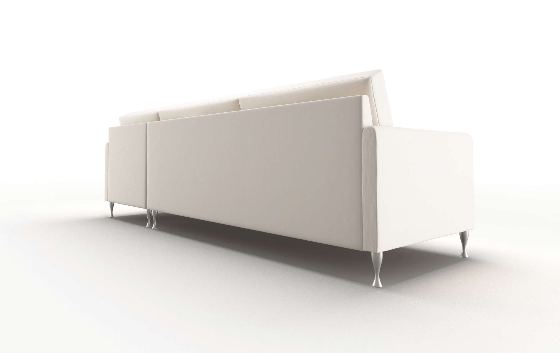 Eureka Blanche Milky Panel metal legs 5