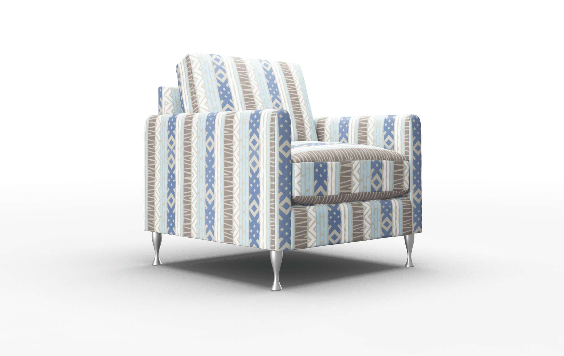 Eureka Bodhi Indigo Chair metal legs 2