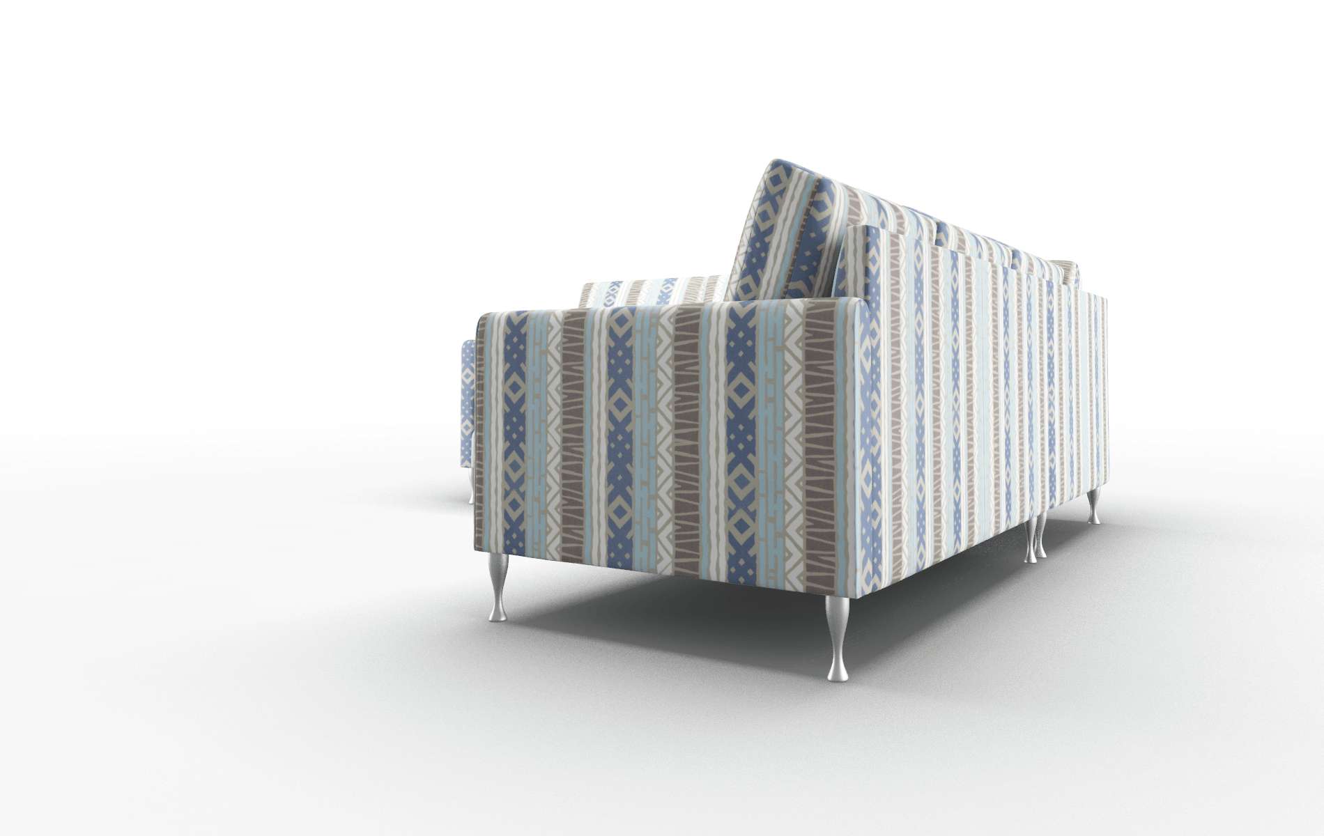 Eureka Bodhi Indigo Sectional metal legs 4