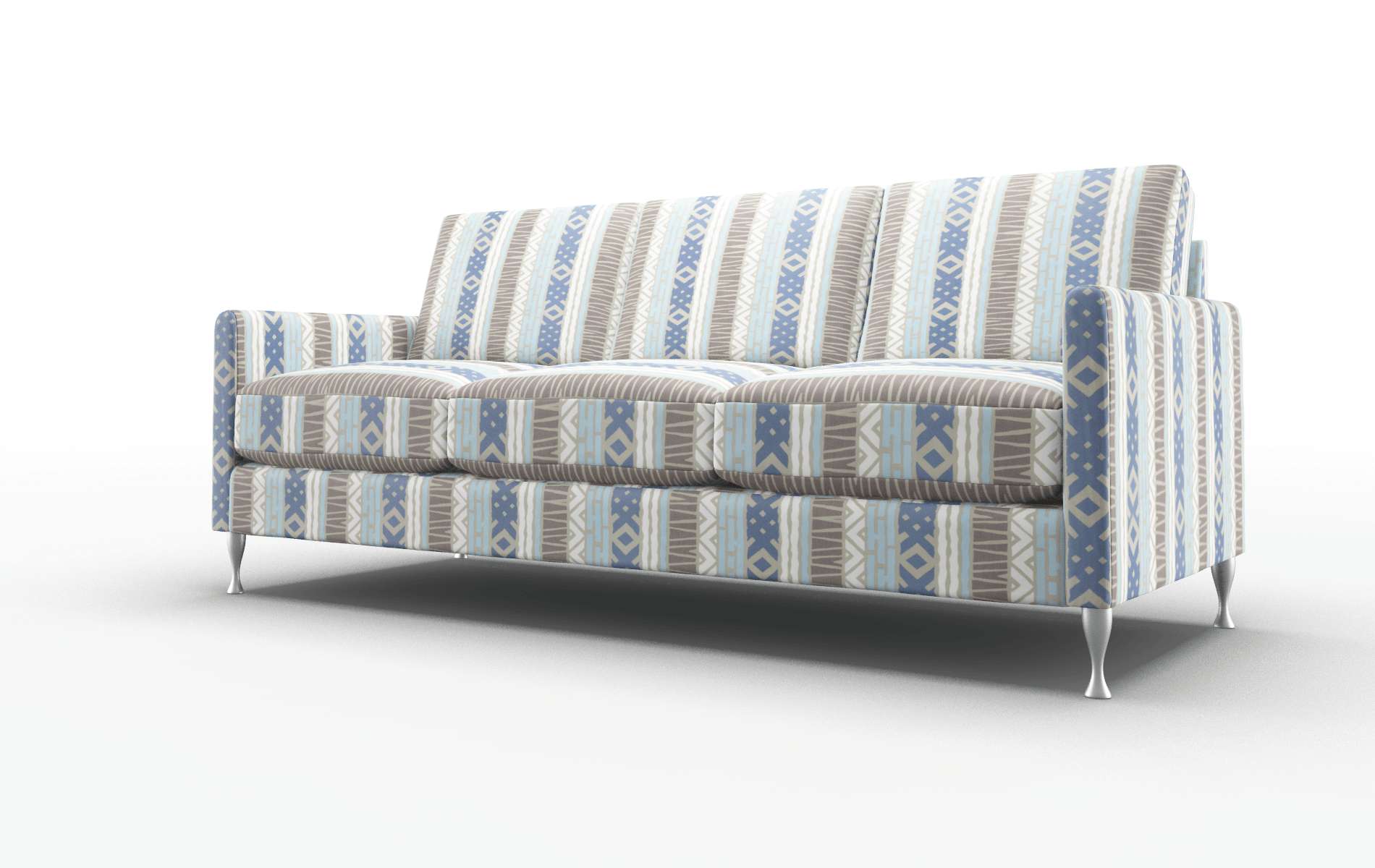 Eureka Bodhi Indigo Sofa metal legs 4