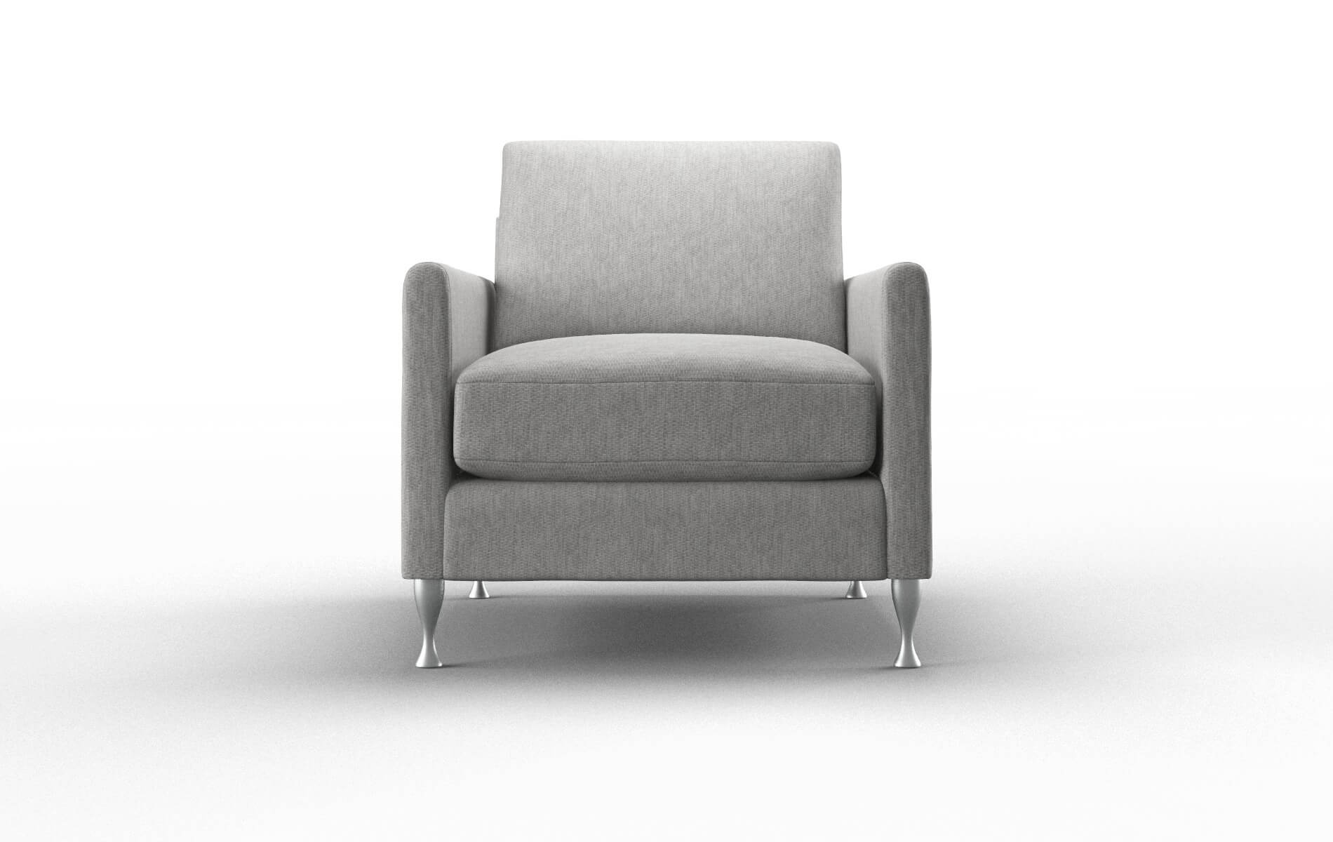 Eureka Bungalow graphite Chair Metal Legs  1