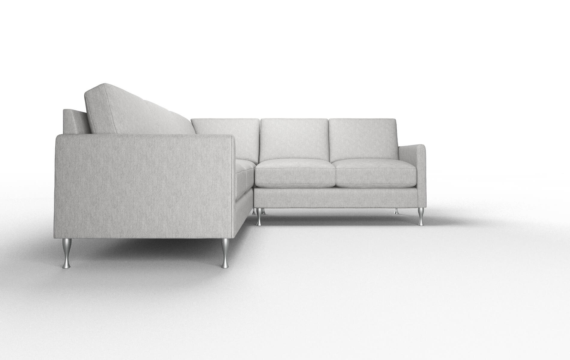 Eureka Bungalow Graphite Sectional metal legs 2