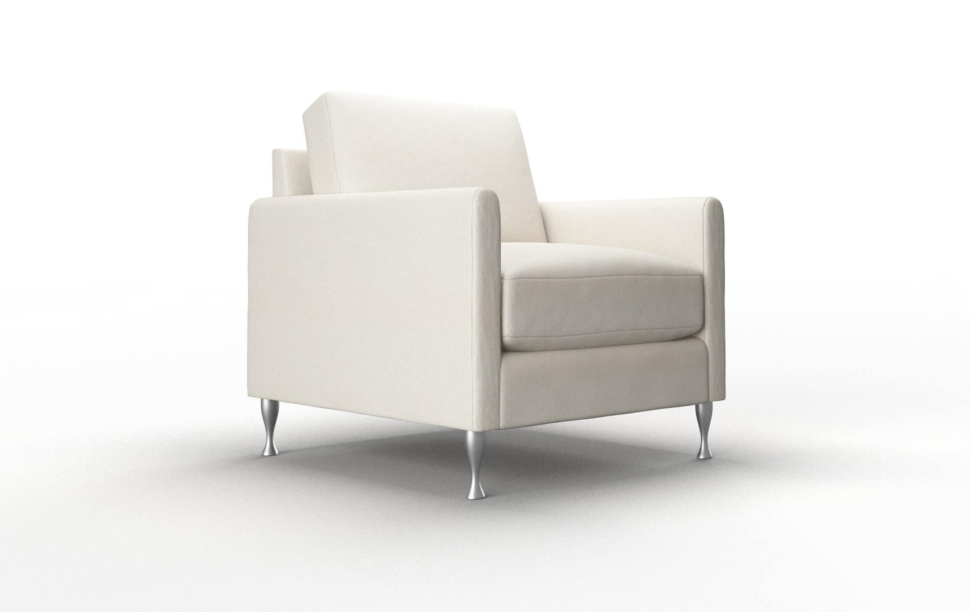 Eureka Bungalow Ivory Chair metal legs 2