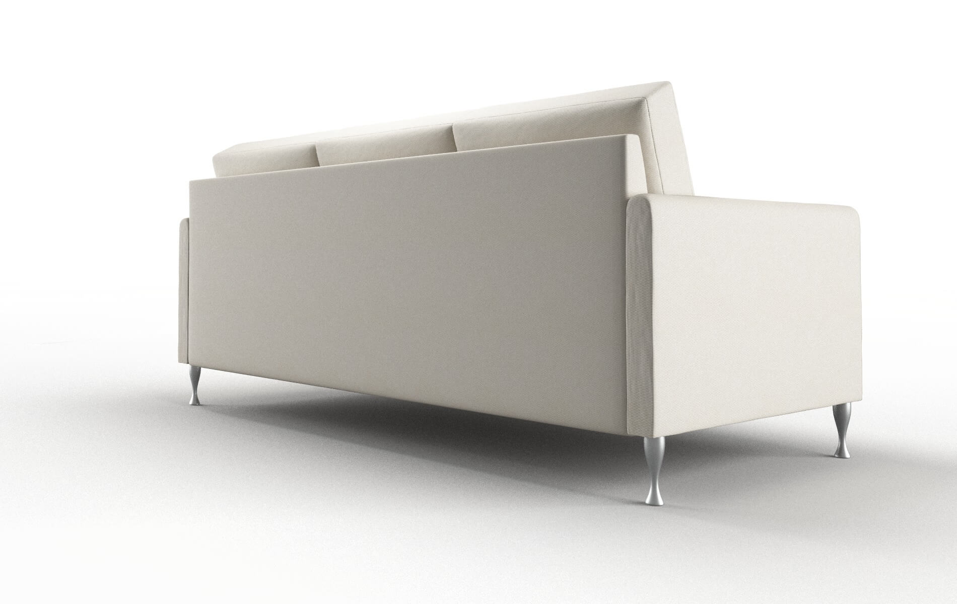 Eureka Bungalow Ivory Sofa metal legs 5