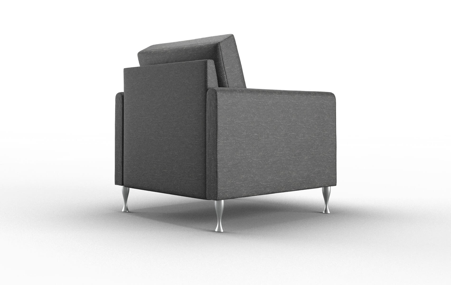 Eureka Chance Denim Chair metal legs 5