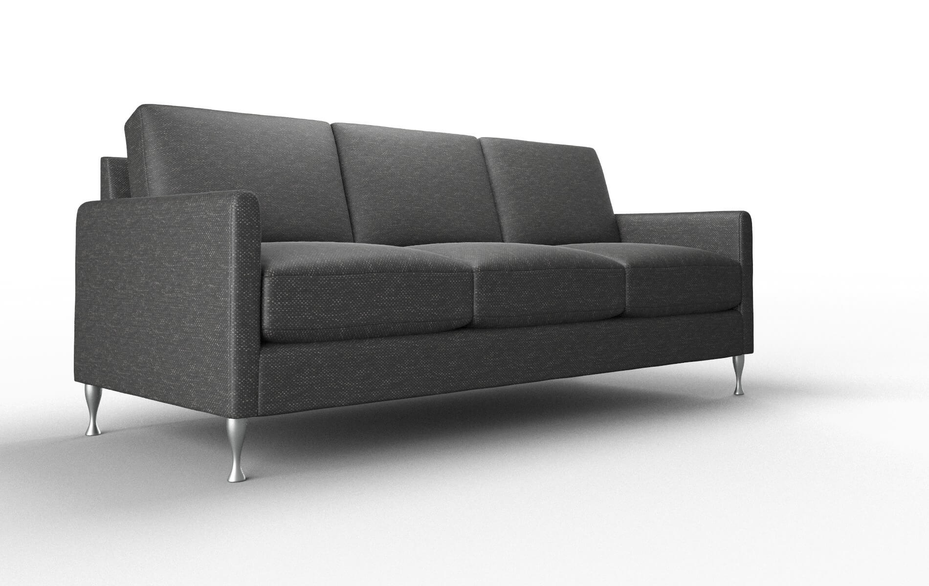 Eureka Chance Denim Sofa metal legs 2