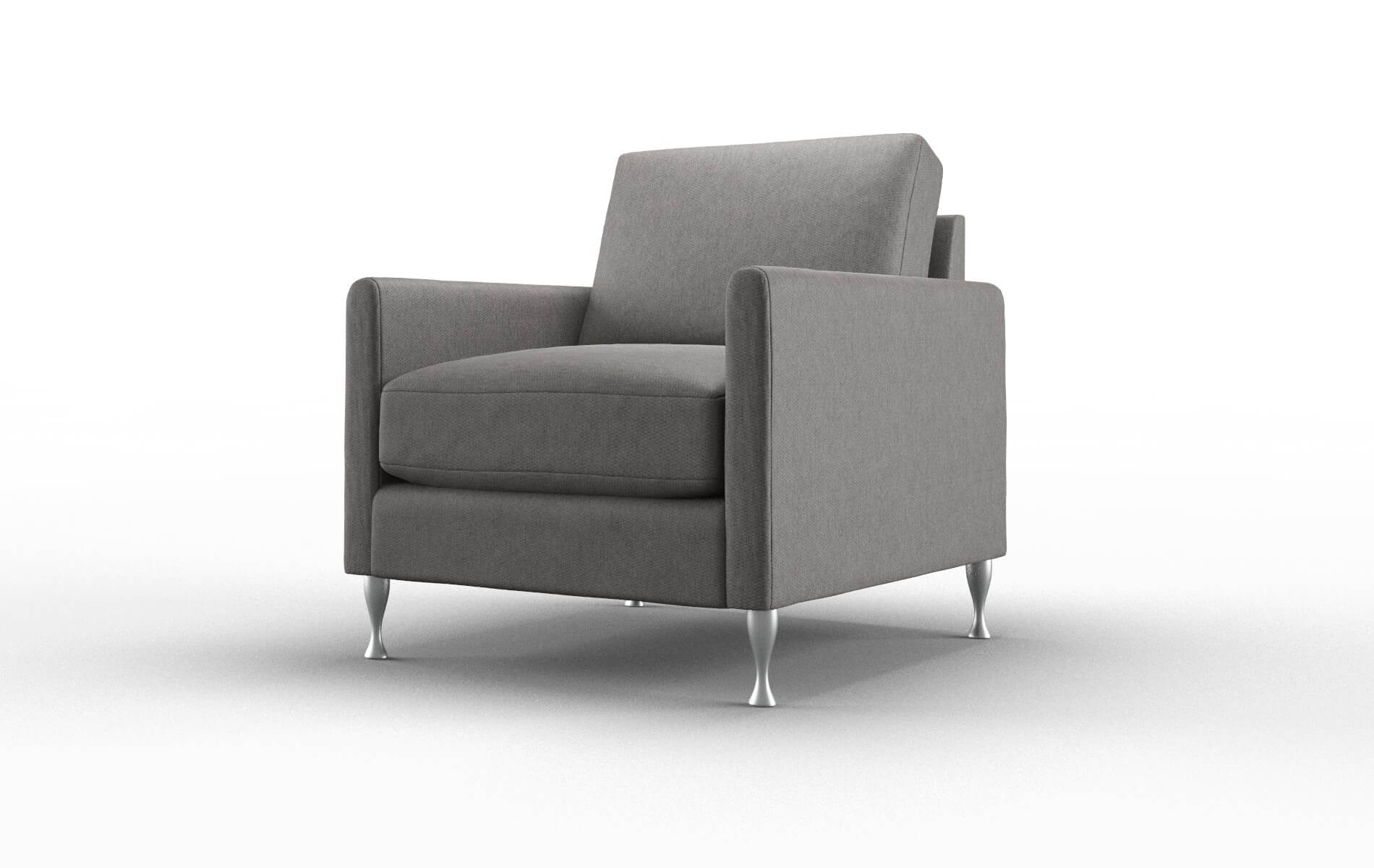 Eureka Cosmo Charcoal Chair metal legs 4