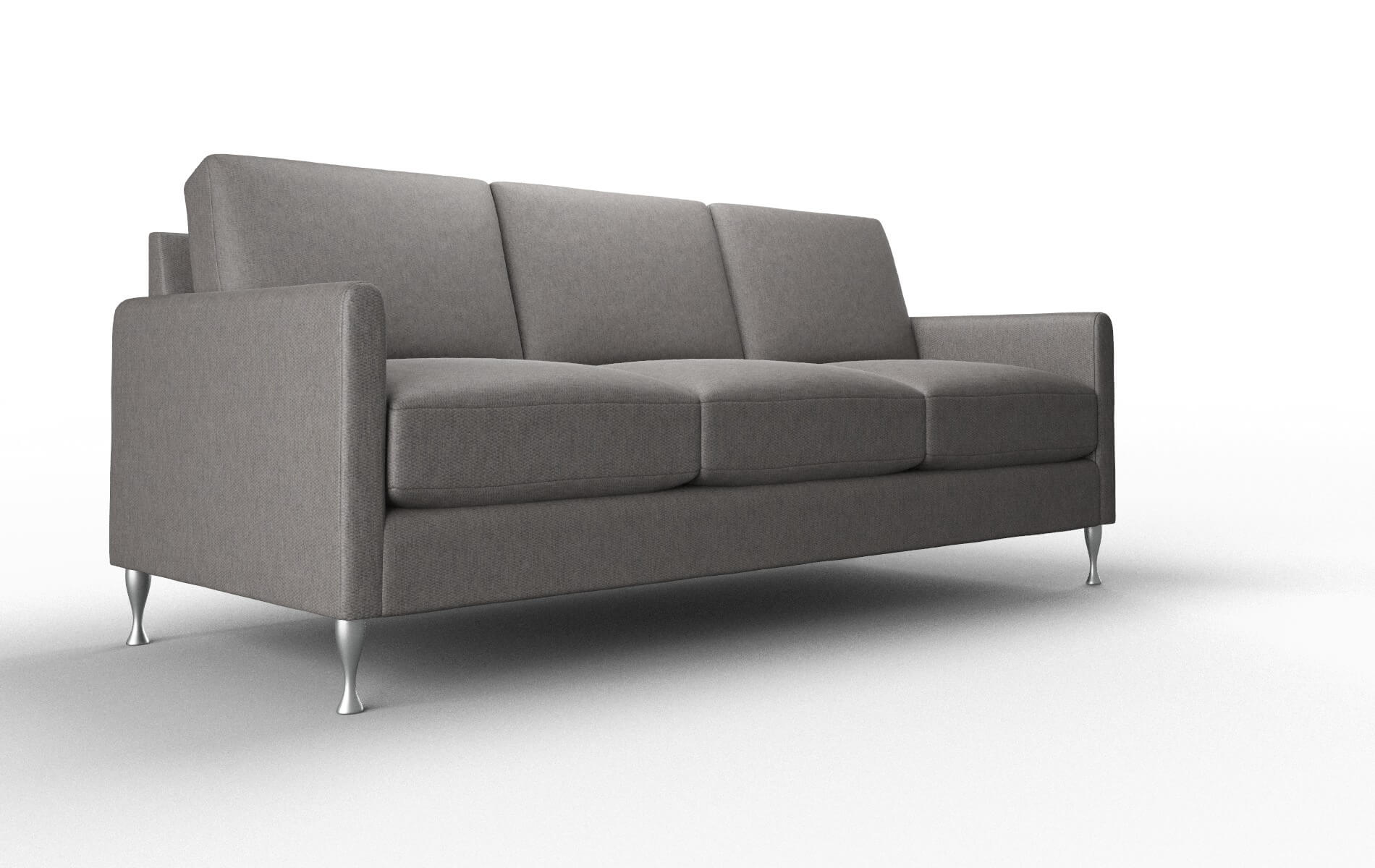 Eureka Cosmo Charcoal Sofa metal legs 2