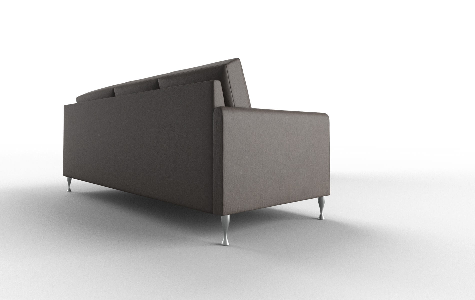 Eureka Cosmo Chocolate Sectional metal legs 3