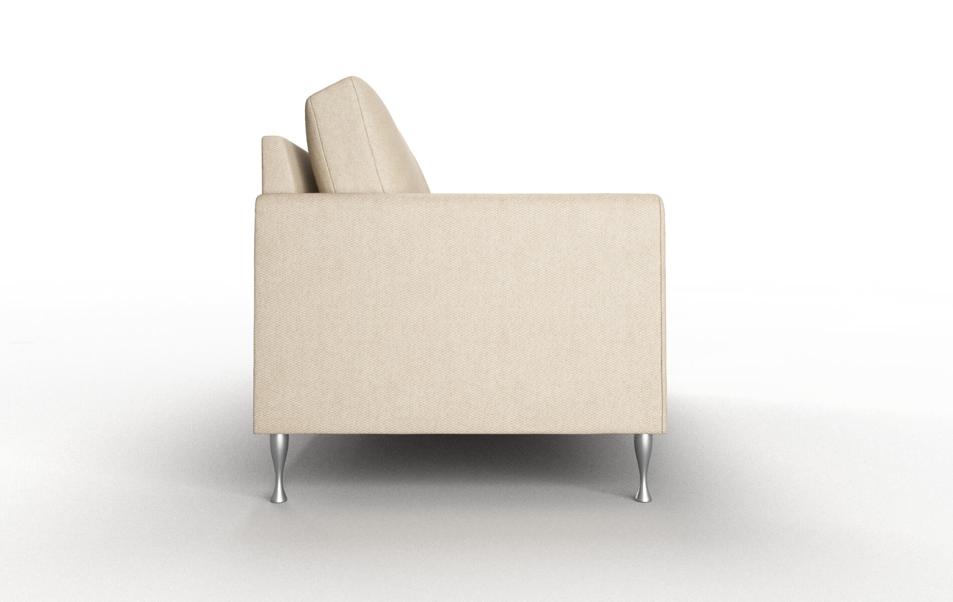 Eureka Cosmo Fawn Sofa metal legs 3