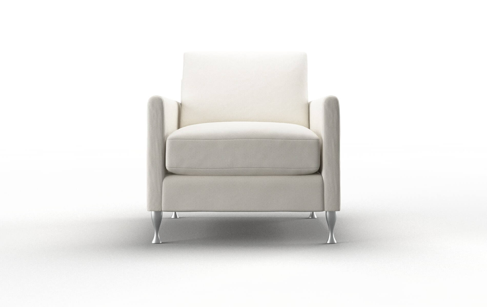 Eureka Cosmo ivory Chair Metal Legs  1