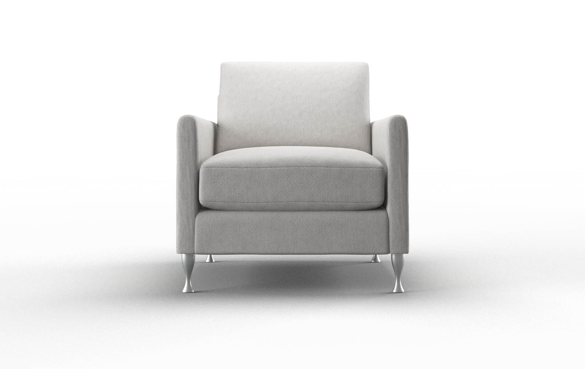 Eureka Cosmo Silver Chair metal legs 1