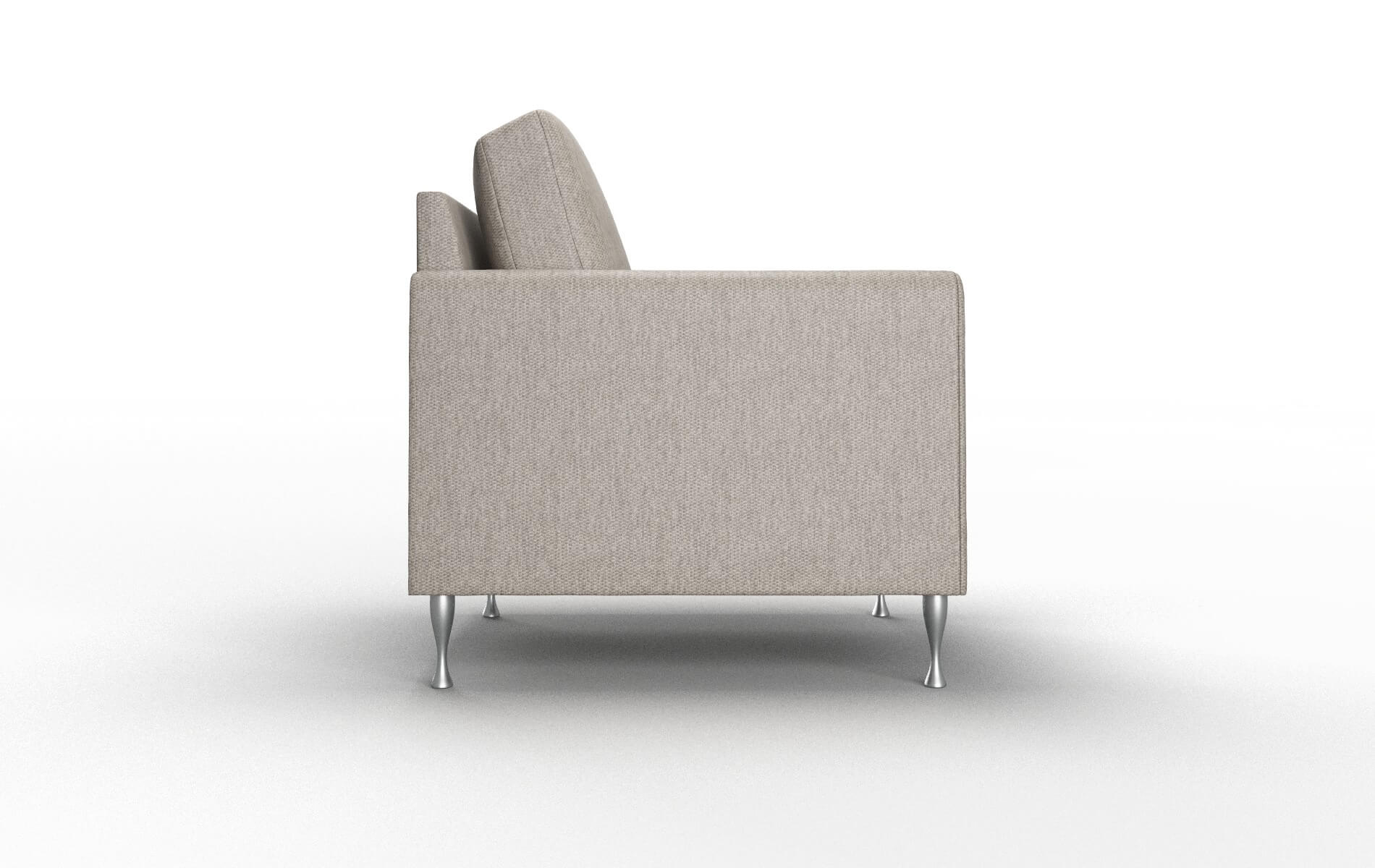 Eureka Cosmo Taupe Chair metal legs 3