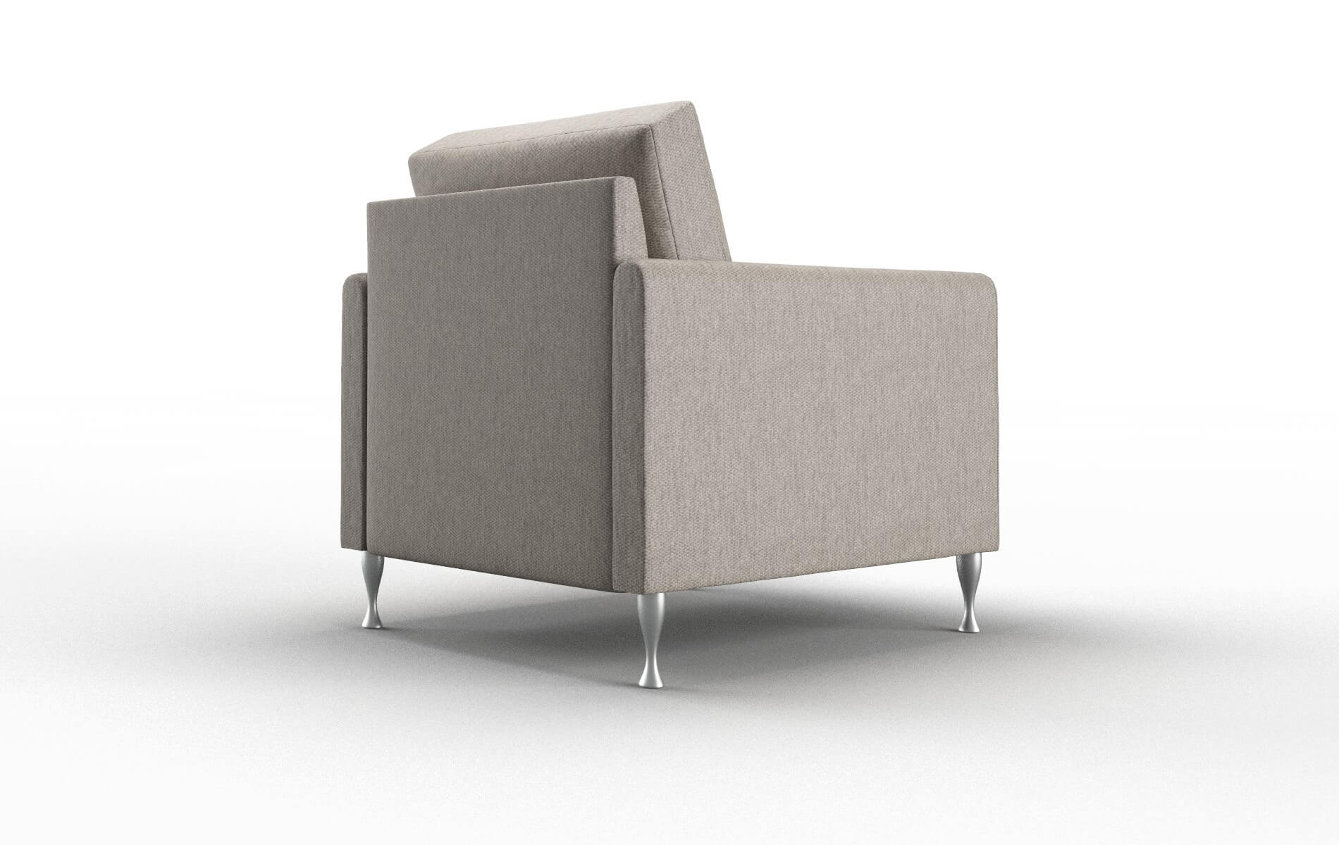 Eureka Cosmo Taupe Chair metal legs 5