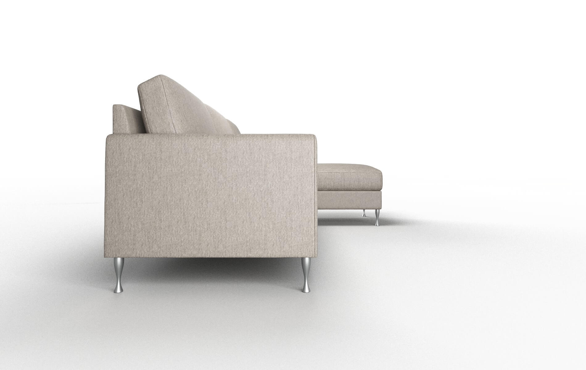 Eureka Cosmo Taupe Panel metal legs 3