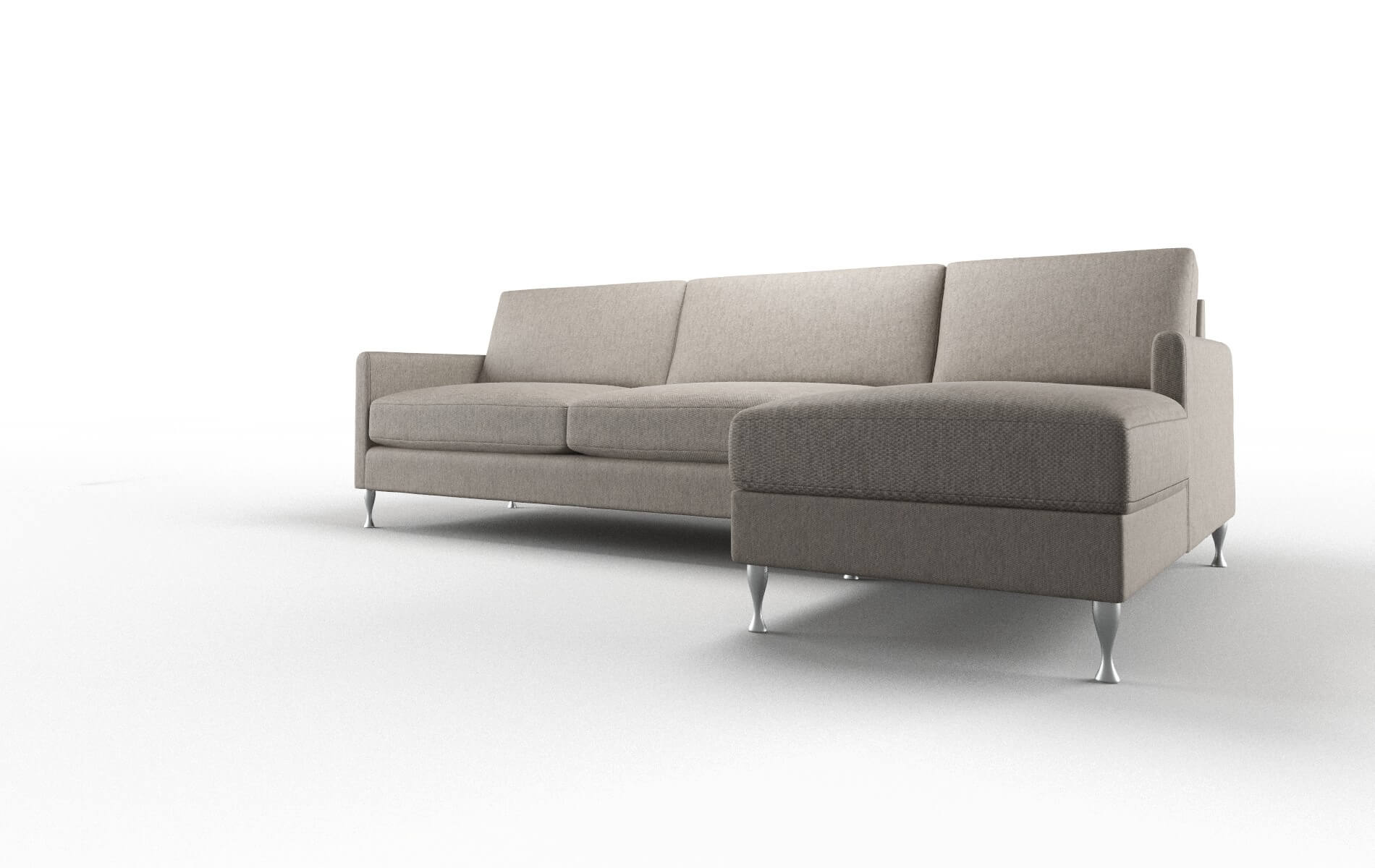 Eureka Cosmo Taupe Panel metal legs 4