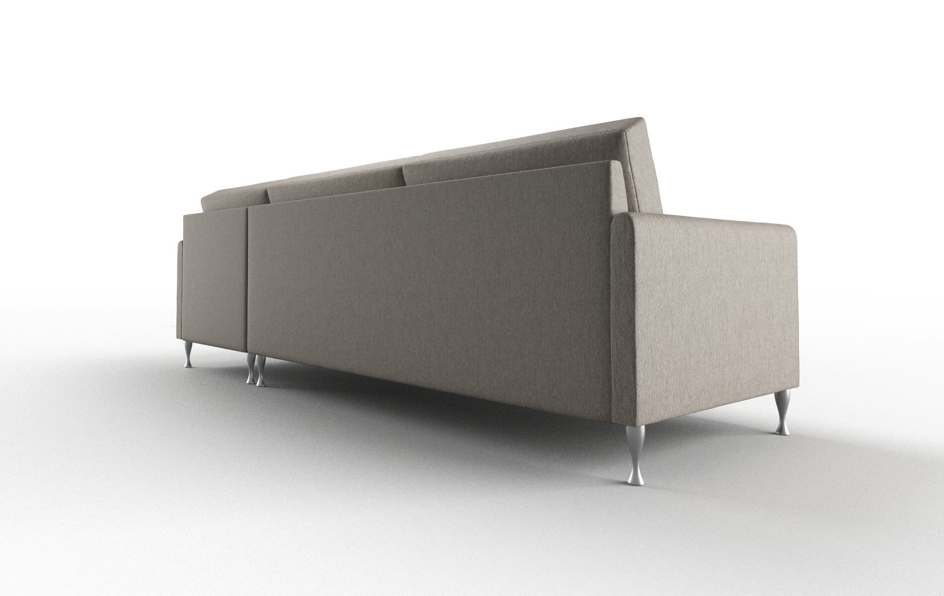 Eureka Cosmo Taupe Panel metal legs 5