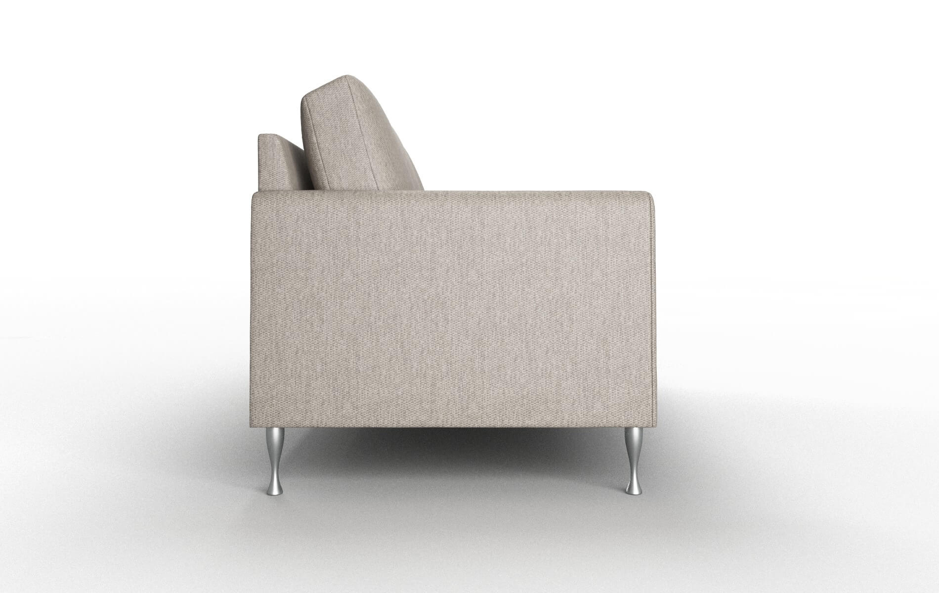 Eureka Cosmo Taupe Sofa metal legs 3