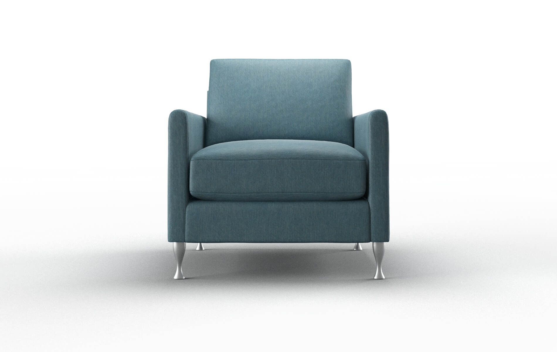 Eureka Cosmo Teal Chair metal legs 1