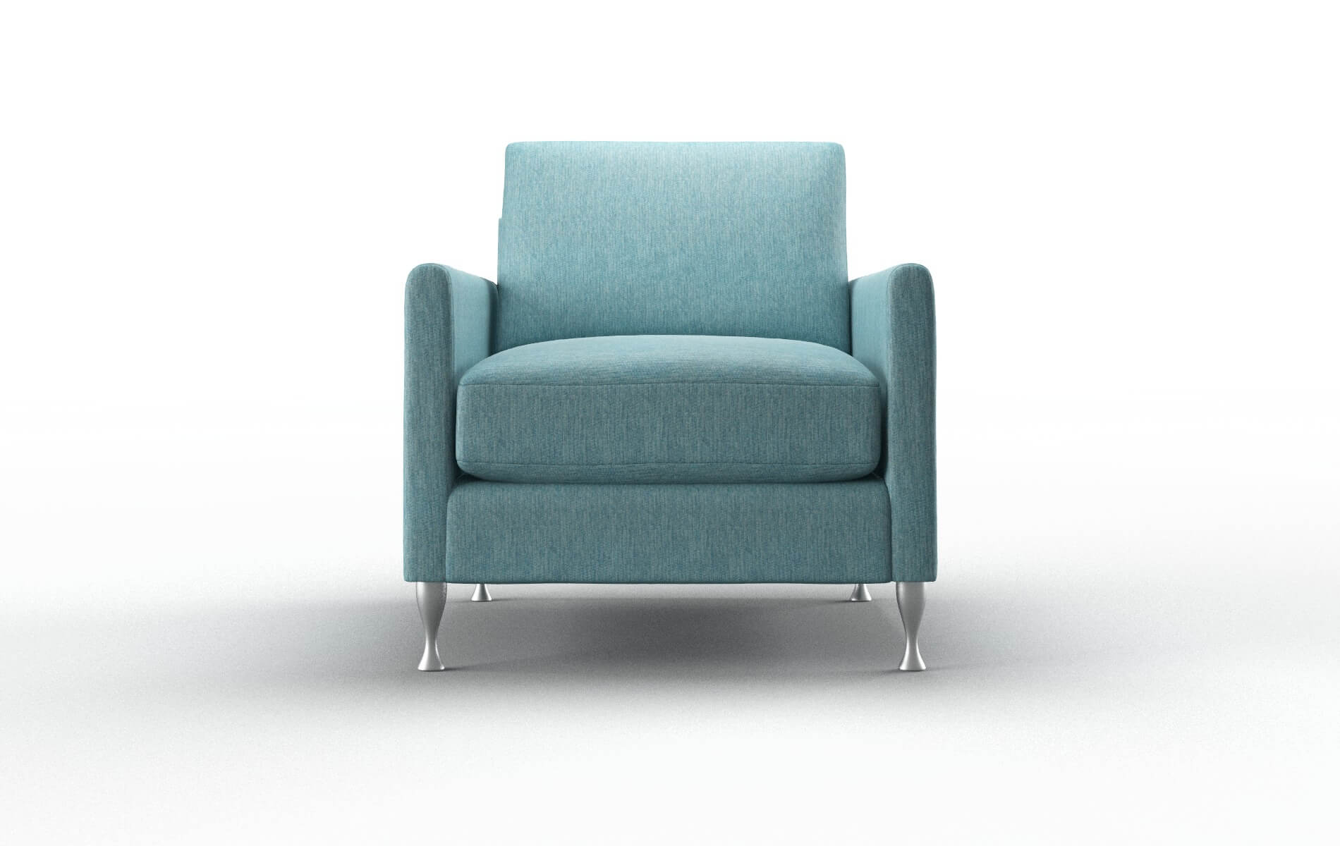 Eureka Cosmo Turquoise Chair metal legs 1