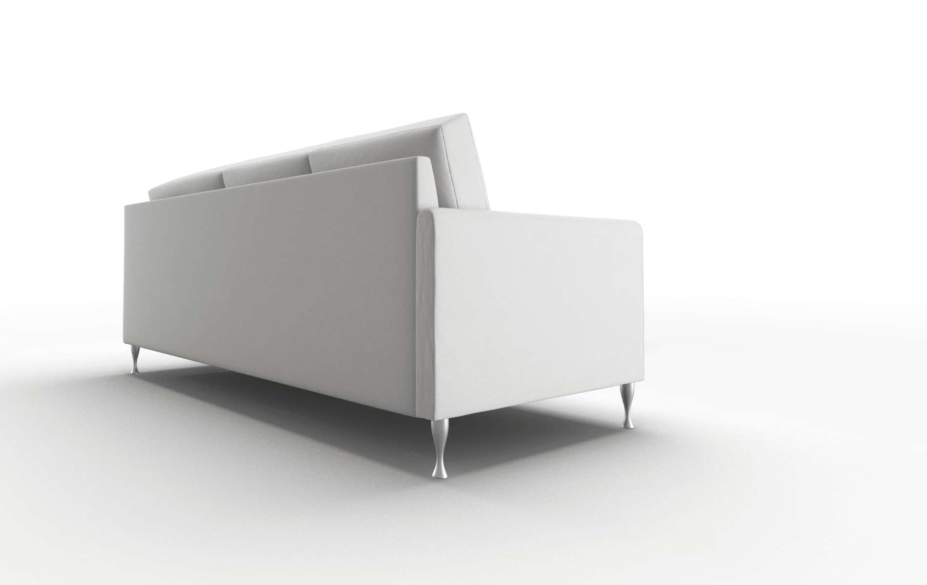 Eureka Dawson Platinum Sectional metal legs 3