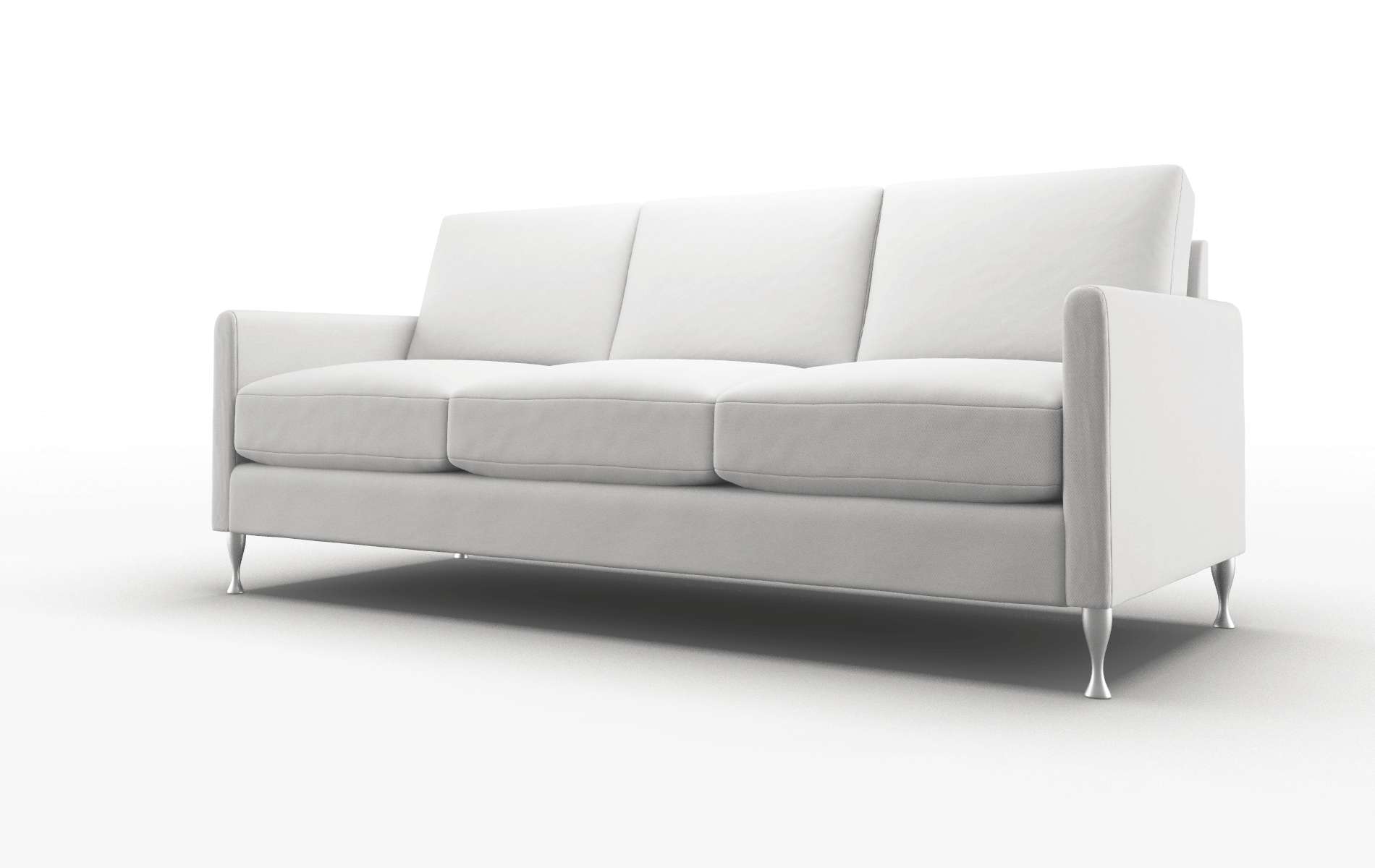 Eureka Dawson Platinum Sofa metal legs 4