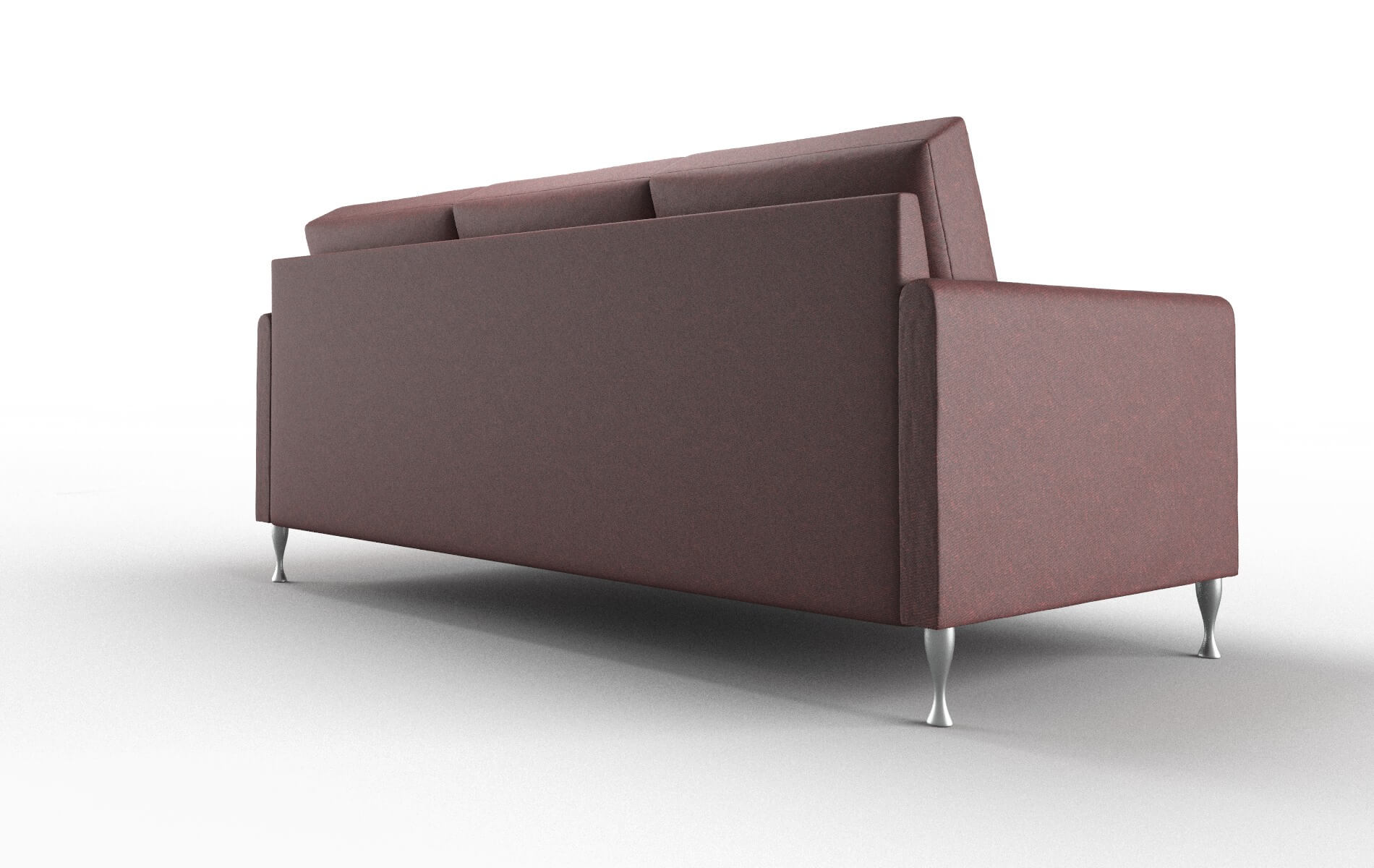 Eureka Derby Berry Sofa metal legs 5