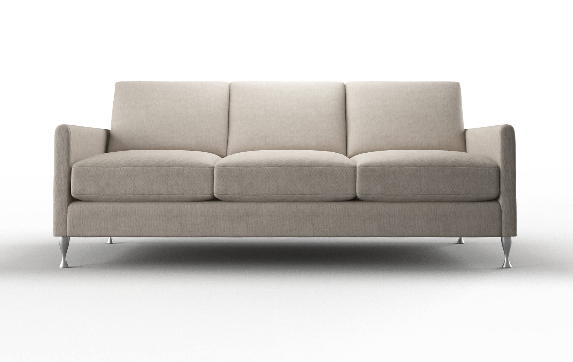 Eureka Derby linen Sofa Metal Legs  1