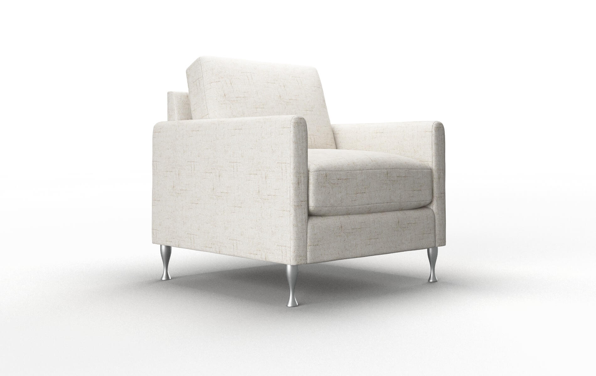 Eureka Derby Taupe Chair metal legs 2