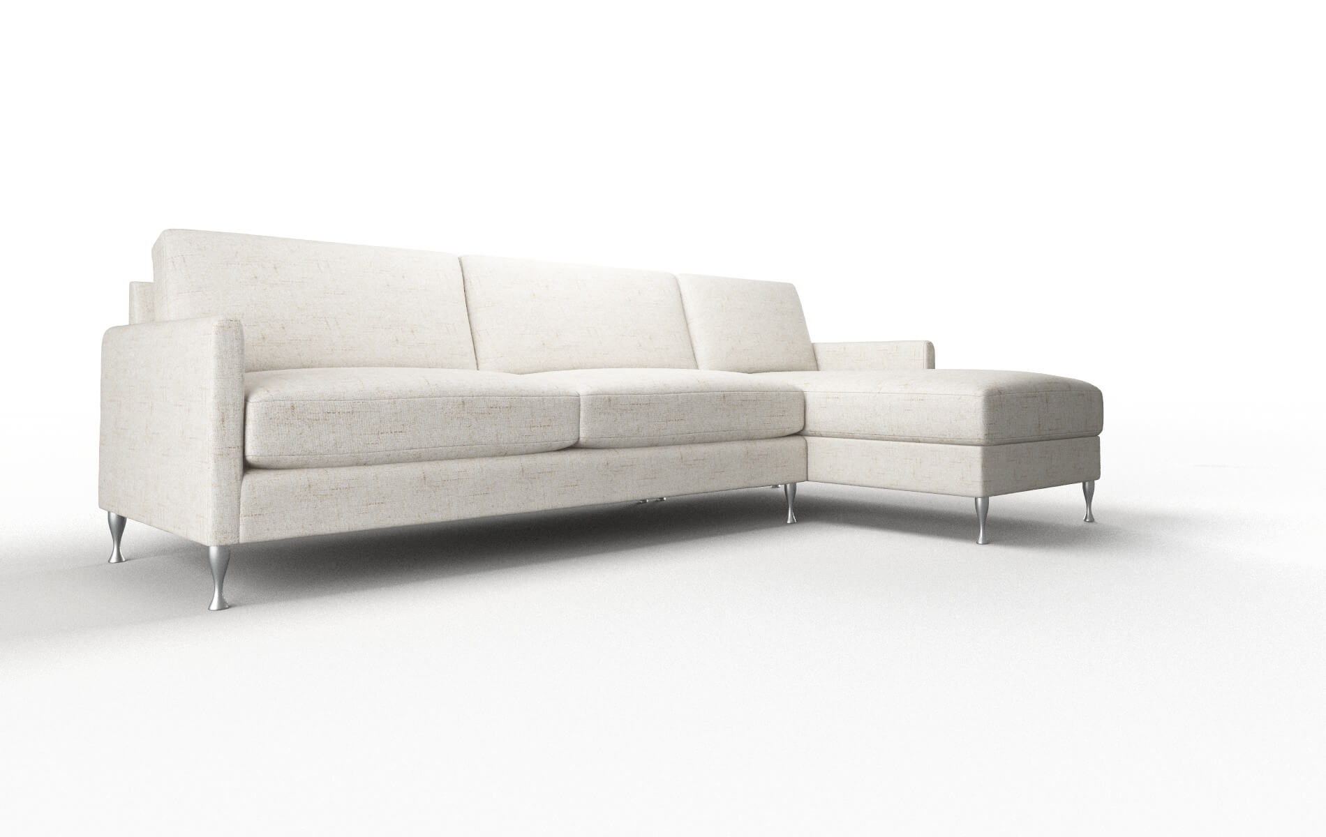 Eureka Derby Taupe Panel metal legs 2