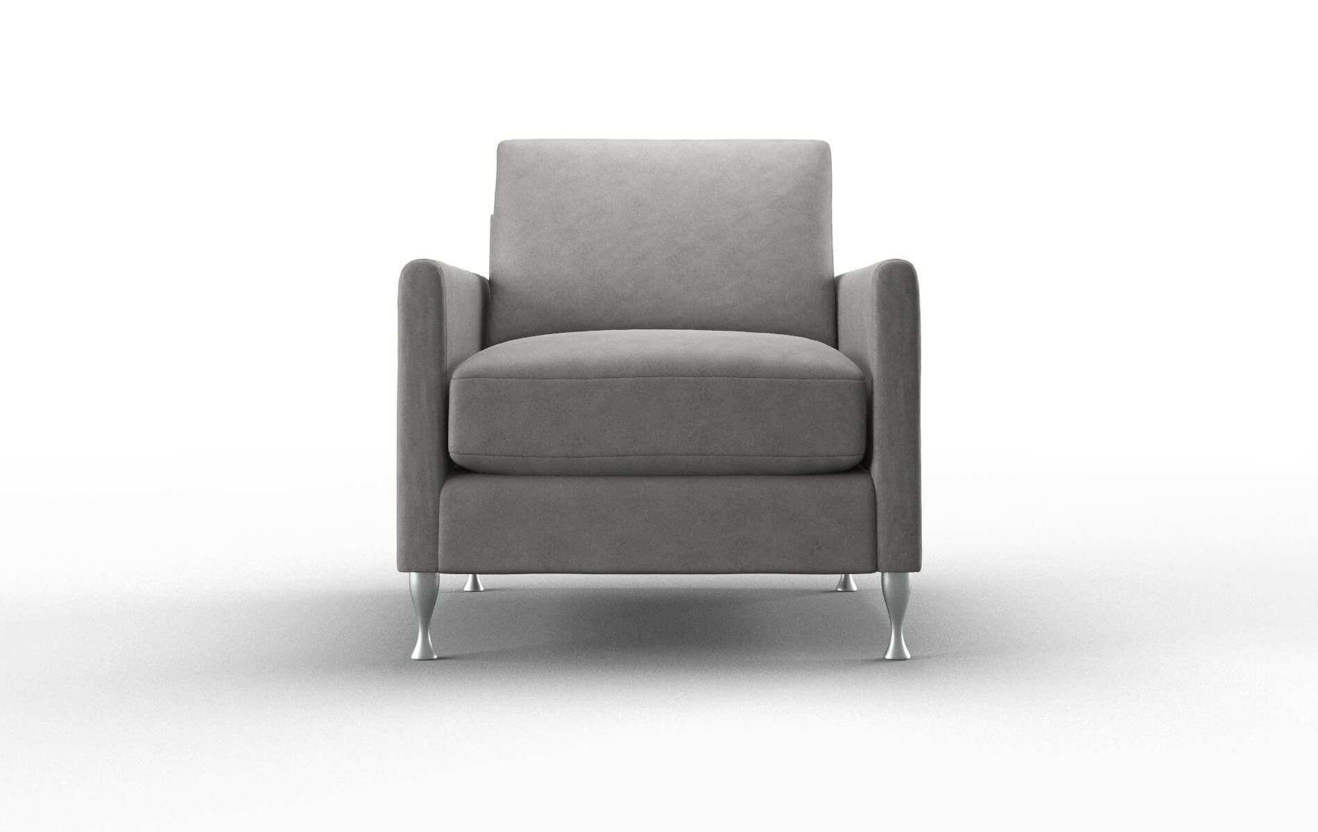 Eureka Dream_d Charcoal Chair metal legs 1