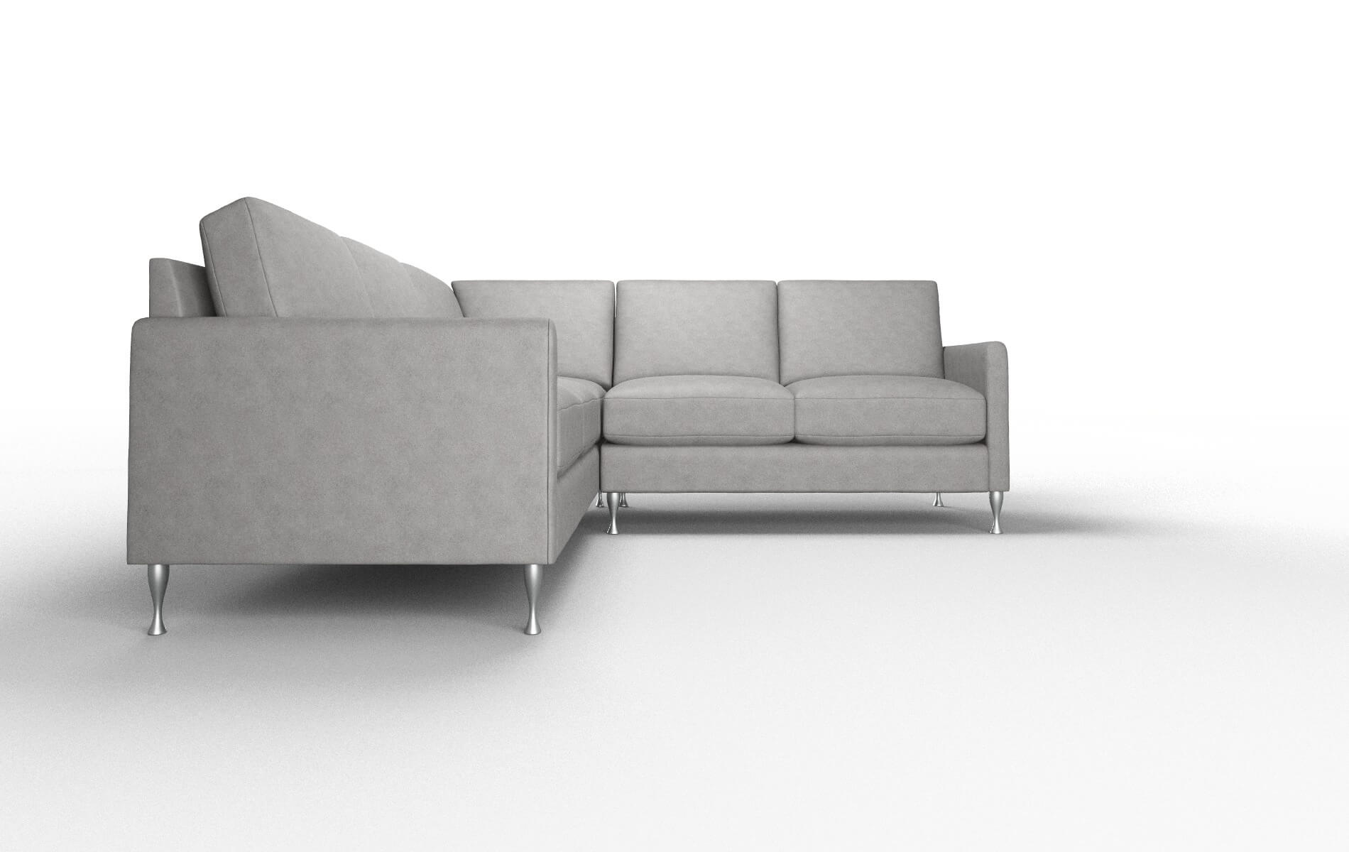 Eureka Dream_d Charcoal Sectional metal legs 2