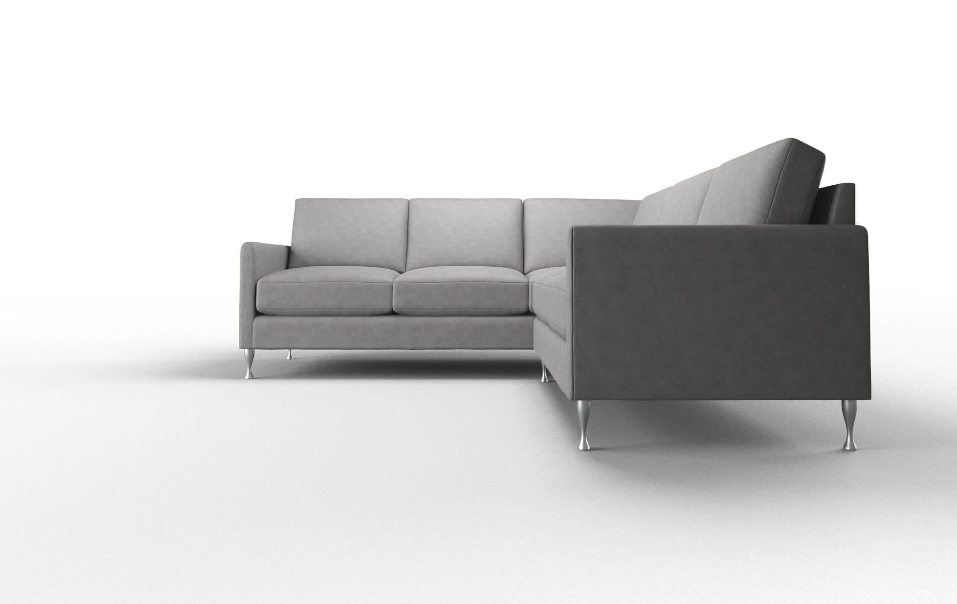 Eureka Dream_d Charcoal Sectional metal legs 5