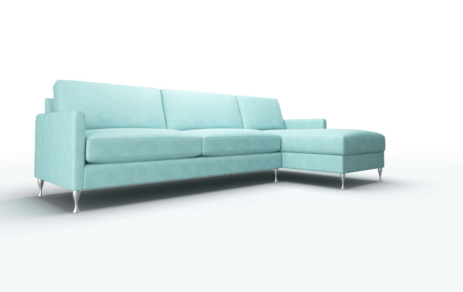 Eureka Dream_d French_blue Panel metal legs 2