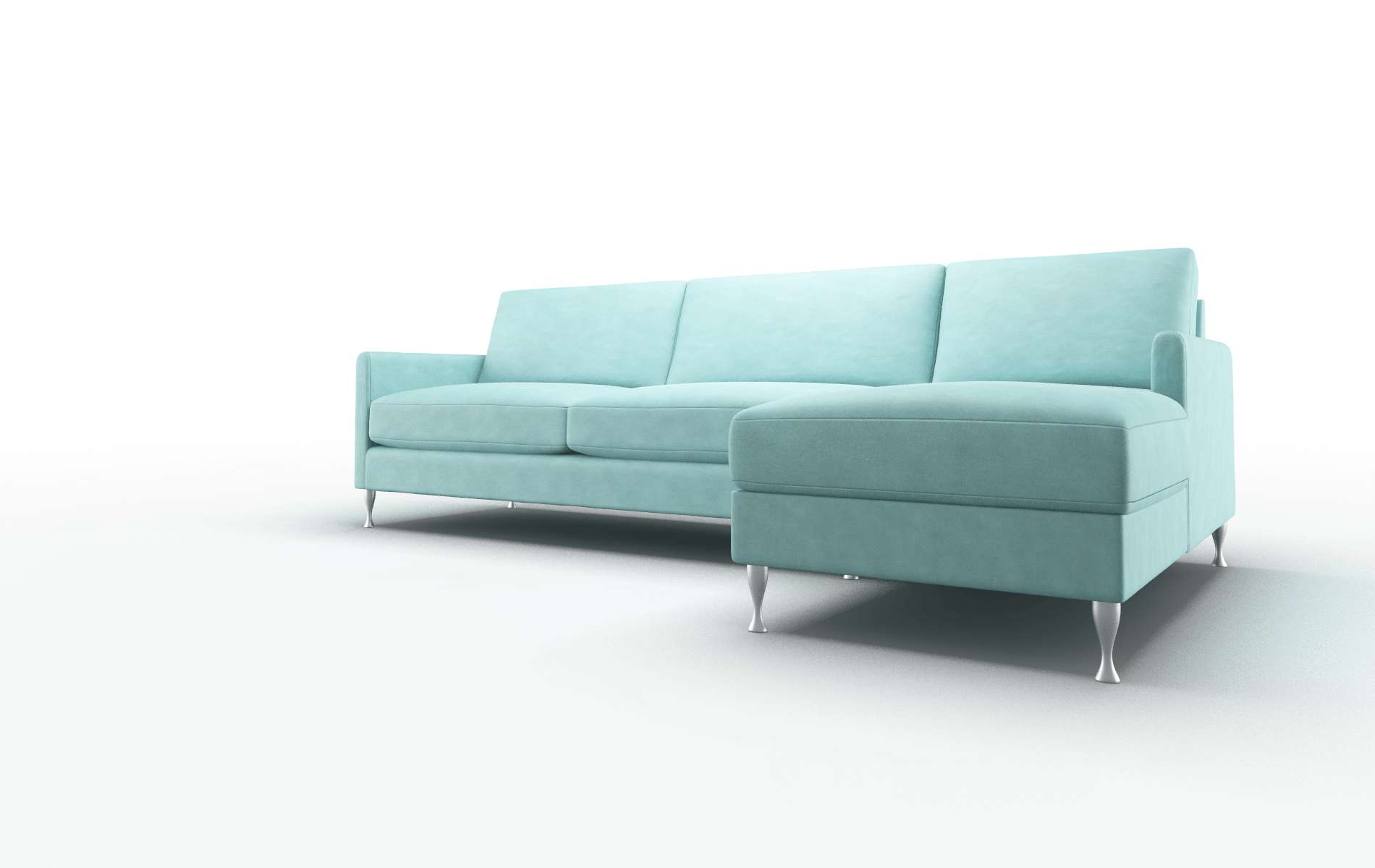 Eureka Dream_d French_blue Panel metal legs 4