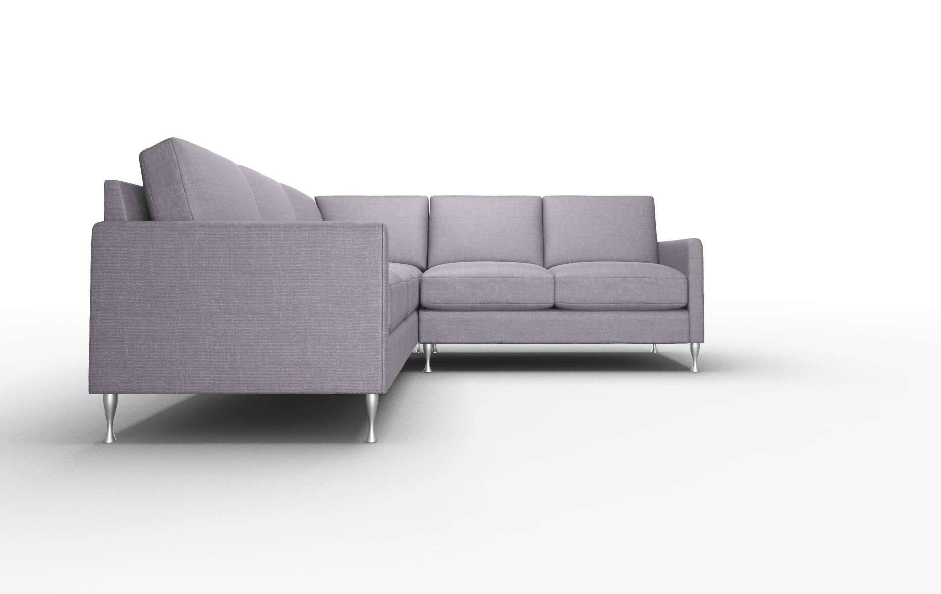 Eureka Durham Ink Sectional metal legs 2