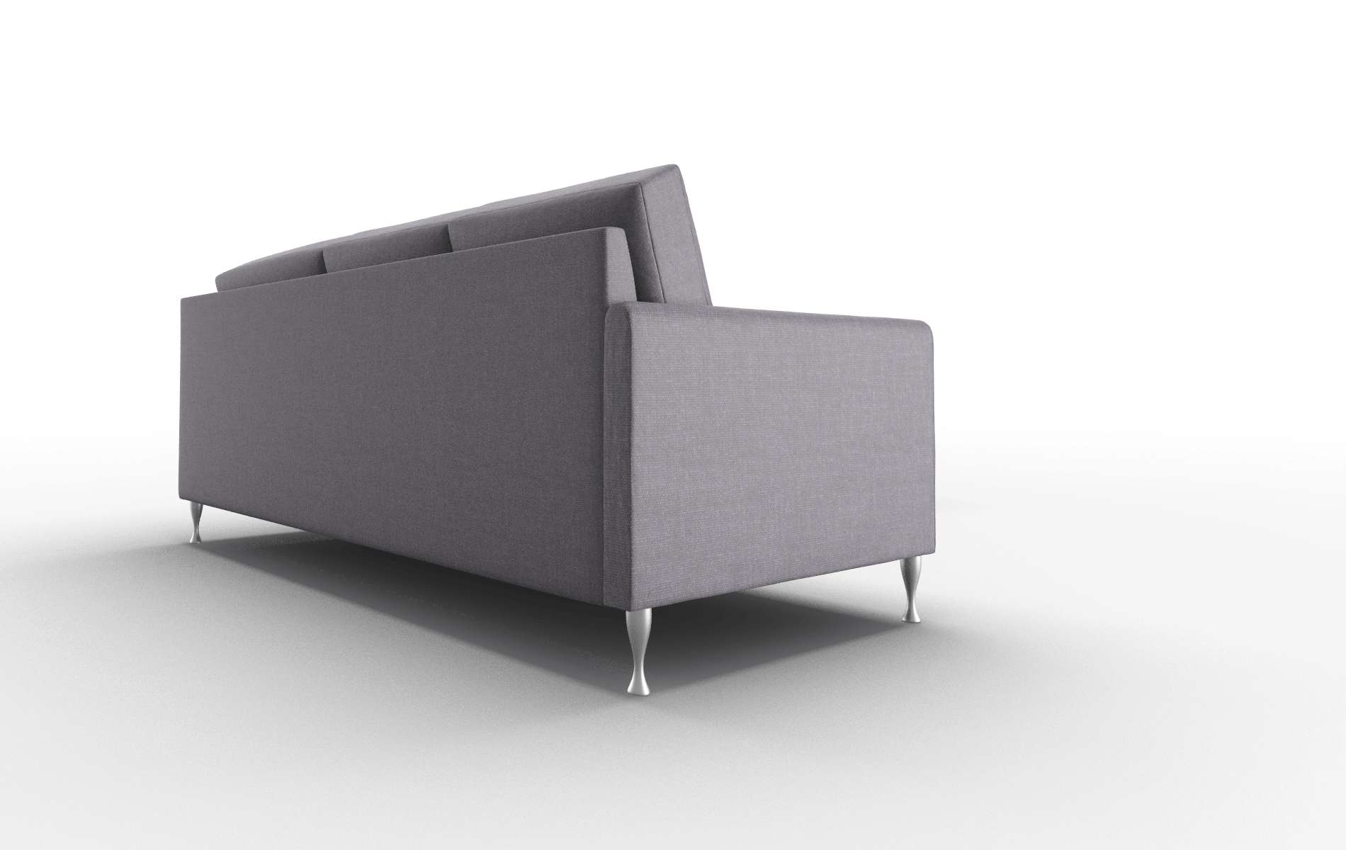 Eureka Durham Ink Sectional metal legs 3