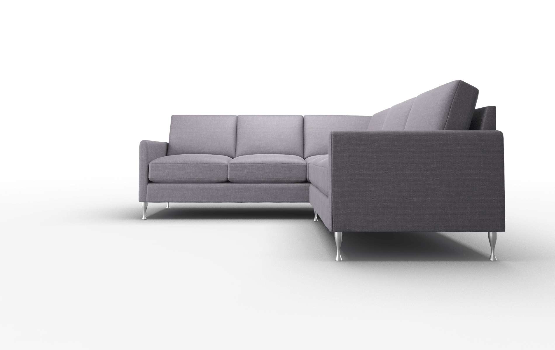 Eureka Durham Ink Sectional metal legs 5