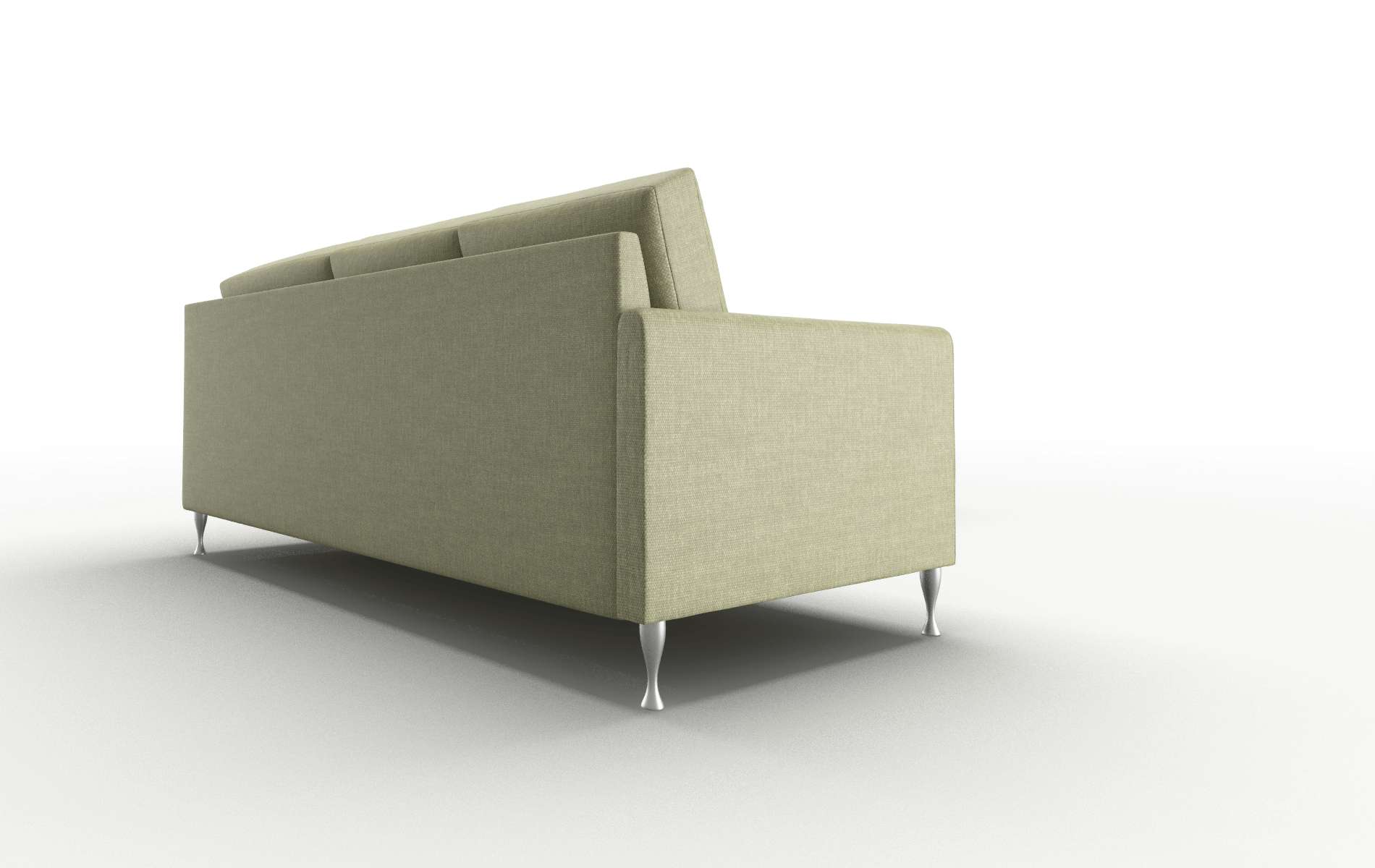 Eureka Durham Lime Sectional metal legs 3