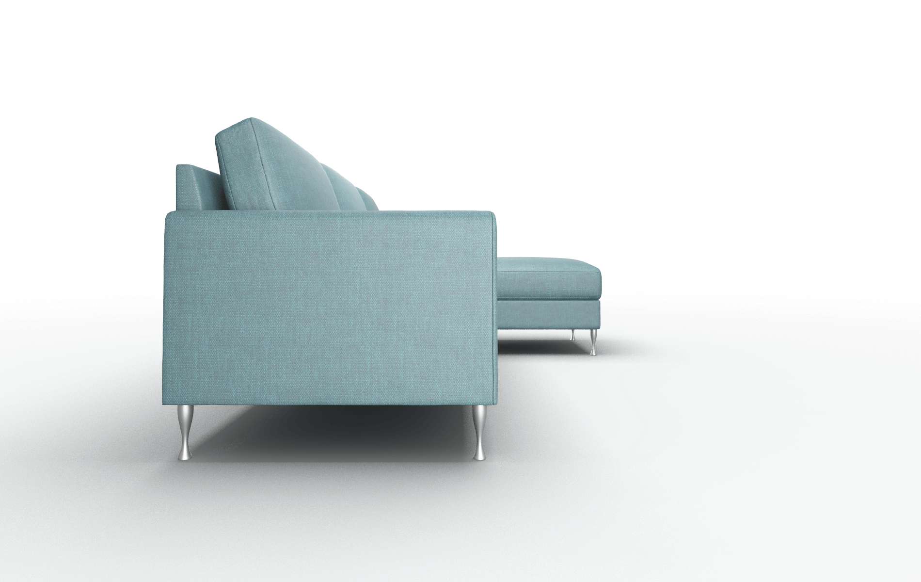 Eureka Elliot Teal Panel metal legs 3